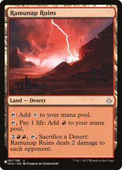 Ruínas de Ramunap / Ramunap Ruins - Magic: The Gathering - MoxLand