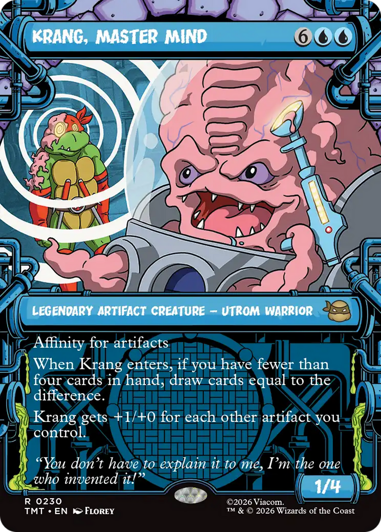 Krang, Master Mind - Magic: The Gathering - MoxLand