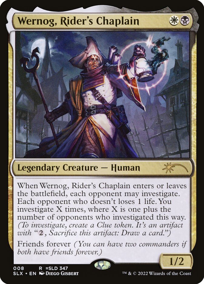 Wernog, Rider's Chaplain - Magic: The Gathering - MoxLand