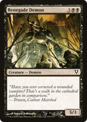 Demônio Renegado / Renegade Demon - Magic: The Gathering - MoxLand