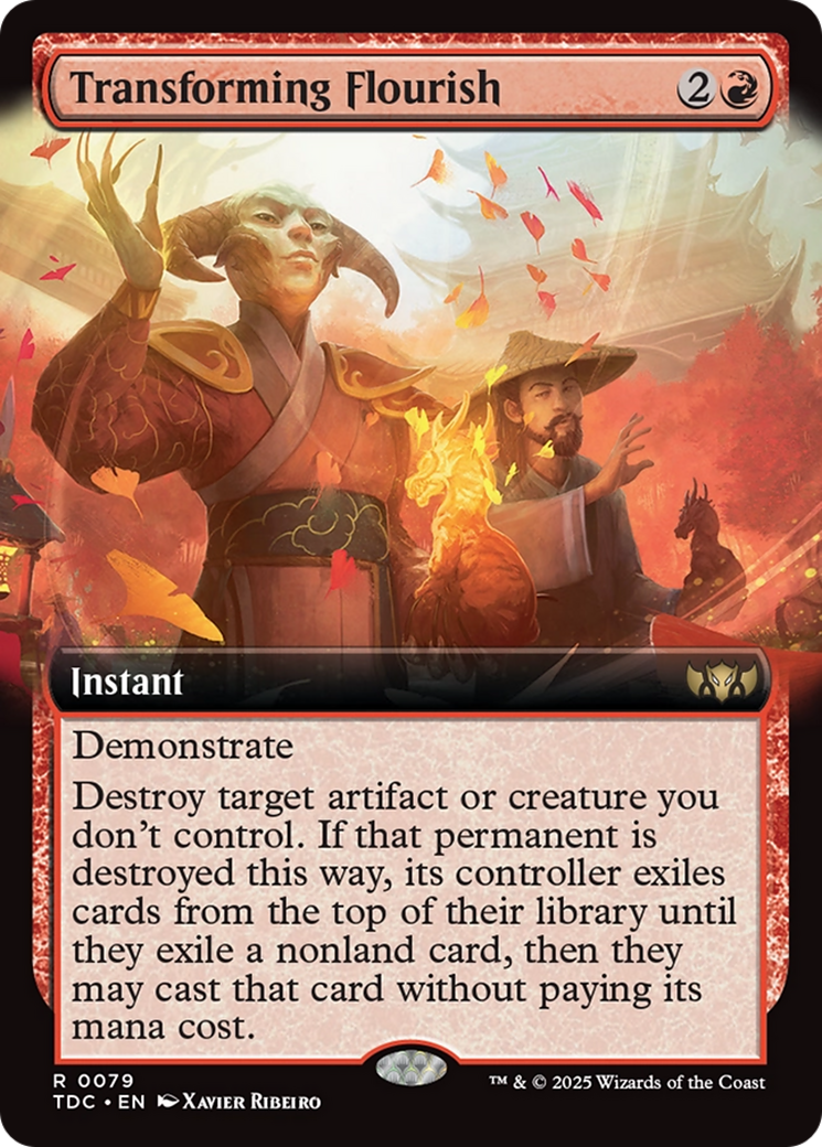 Transforming Flourish - Magic: The Gathering - MoxLand