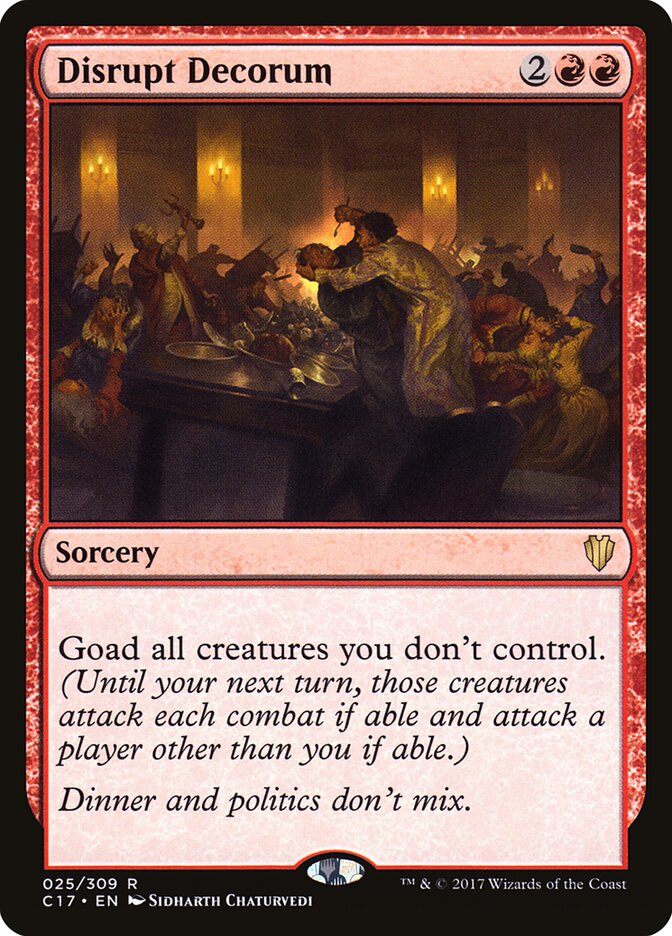 Quebrar o Decoro / Disrupt Decorum - Magic: The Gathering - MoxLand