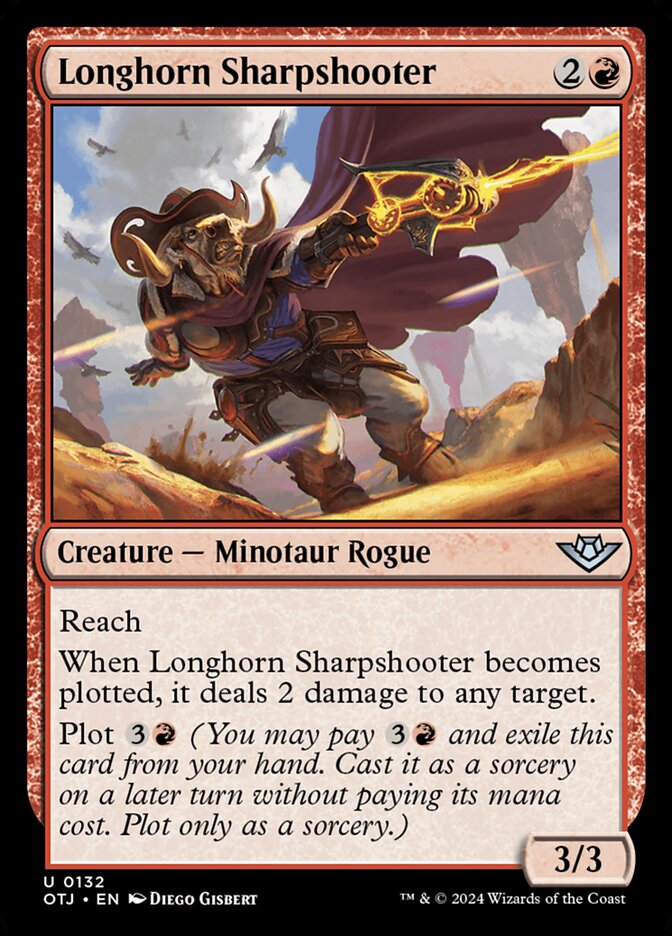 Atirador de Elite Chifrelongo / Longhorn Sharpshooter - Magic: The Gathering - MoxLand