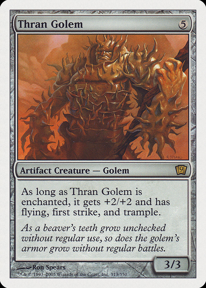 Golem dos Thran / Thran Golem - Magic: The Gathering - MoxLand
