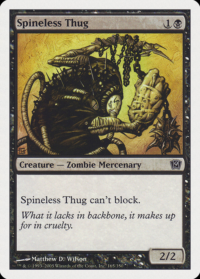 Rufia Vacilante / Spineless Thug - Magic: The Gathering - MoxLand