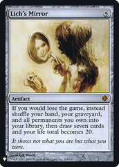 Espelho do Lich / Lich's Mirror - Magic: The Gathering - MoxLand