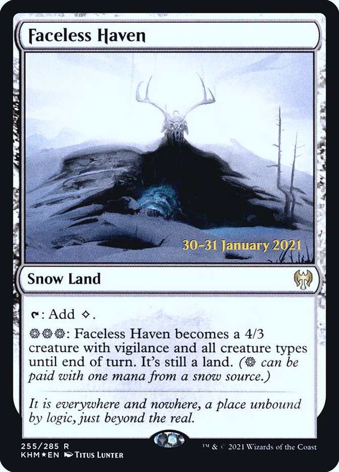 Refúgio sem Rosto / Faceless Haven - Magic: The Gathering - MoxLand