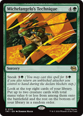 Michelangelo's Technique - Magic: The Gathering - MoxLand