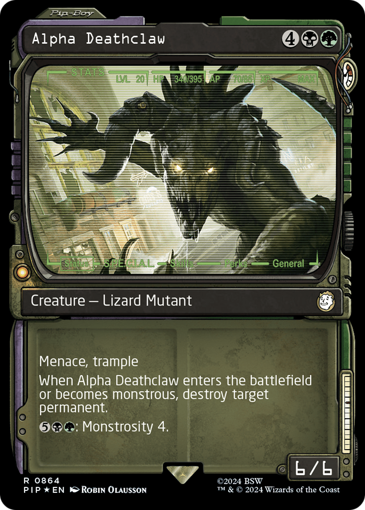Alpha Deathclaw - Magic: The Gathering - MoxLand
