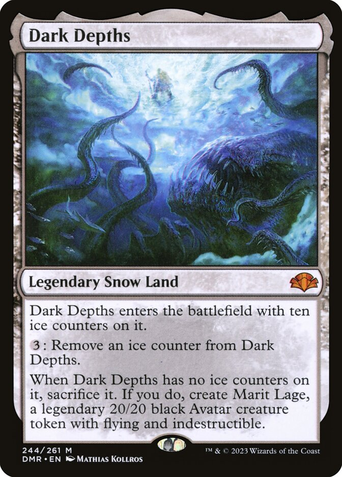 Abismo Sombrio / Dark Depths - Magic: The Gathering - MoxLand