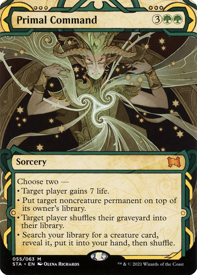 Comando Primário / Primal Command - Magic: The Gathering - MoxLand