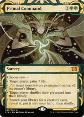 Comando Primário / Primal Command - Magic: The Gathering - MoxLand