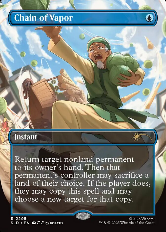 Corrente de Vapor / Chain of Vapor - Magic: The Gathering - MoxLand
