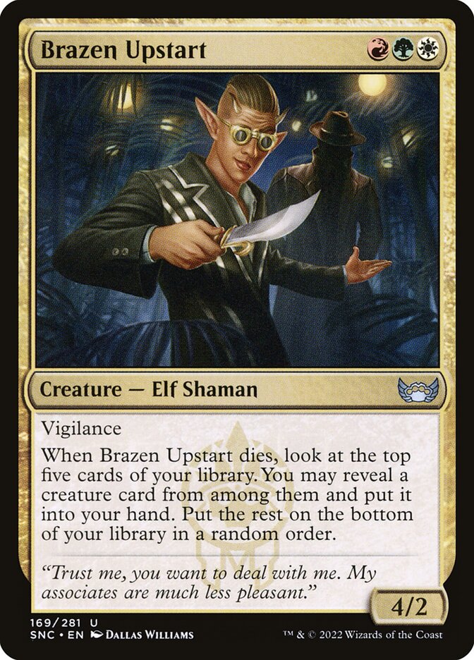 Novato Descarado / Brazen Upstart - Magic: The Gathering - MoxLand
