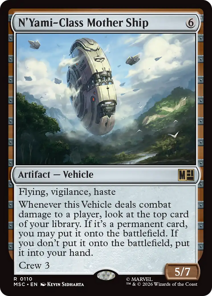 N'Yami-Class Mother Ship - Magic: The Gathering - MoxLand