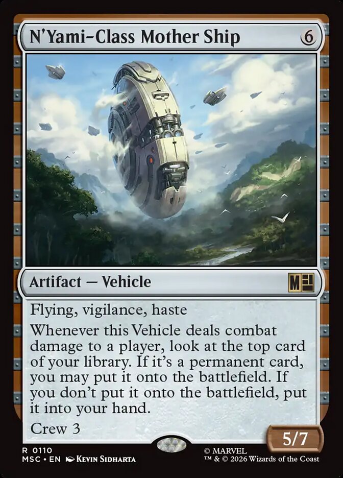 N'Yami-Class Mother Ship - Magic: The Gathering - MoxLand