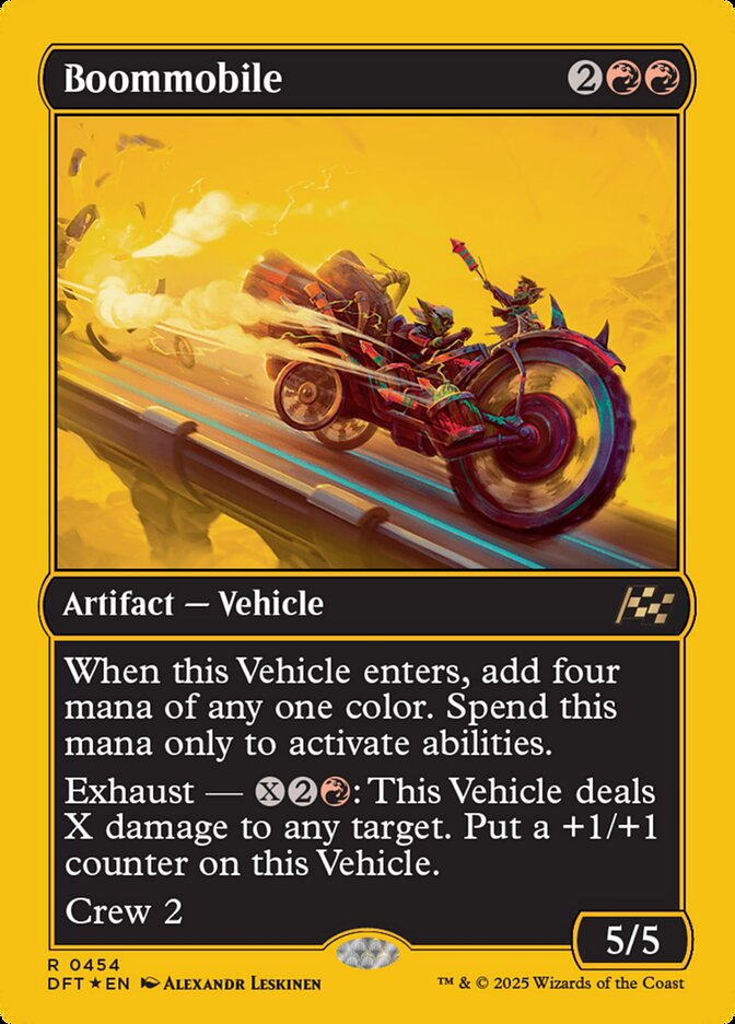 Cabumóvel / Boommobile - Magic: The Gathering - MoxLand