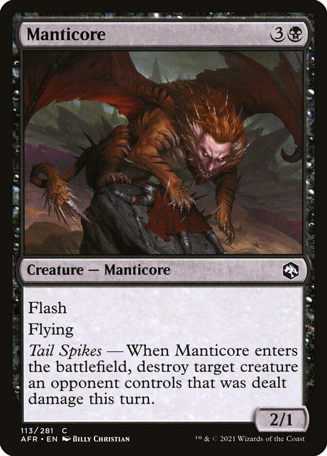 Mantícora / Manticore - Magic: The Gathering - MoxLand