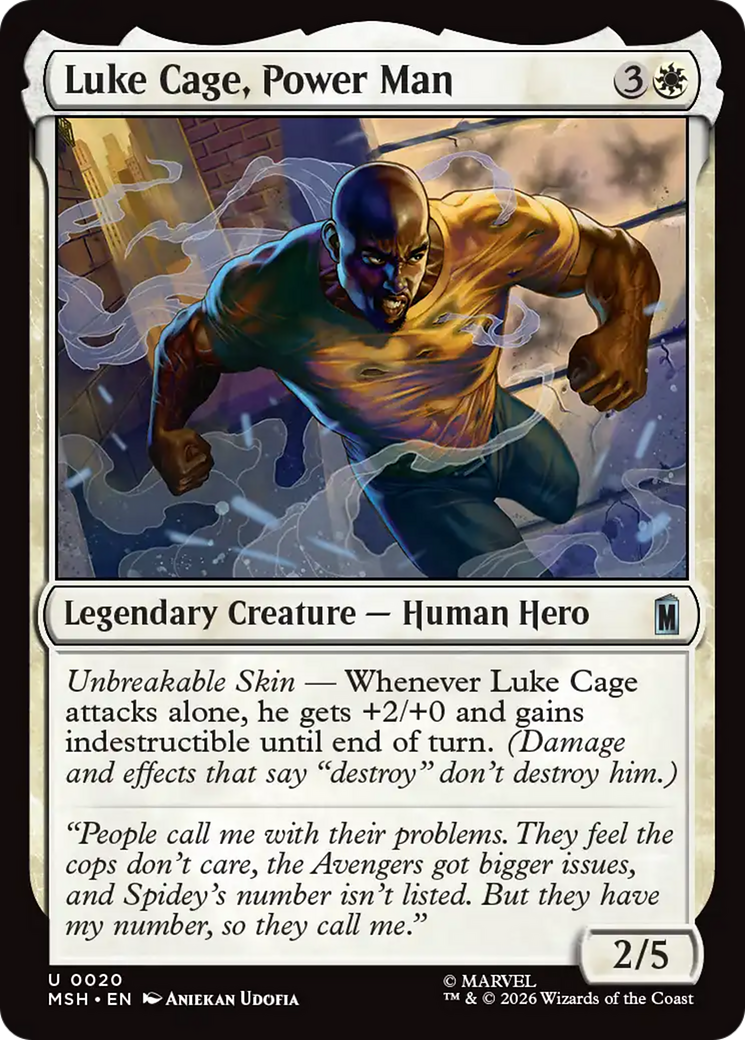 Luke Cage, Power Man - Magic: The Gathering - MoxLand
