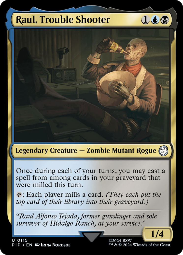 Raul, Trouble Shooter - Magic: The Gathering - MoxLand