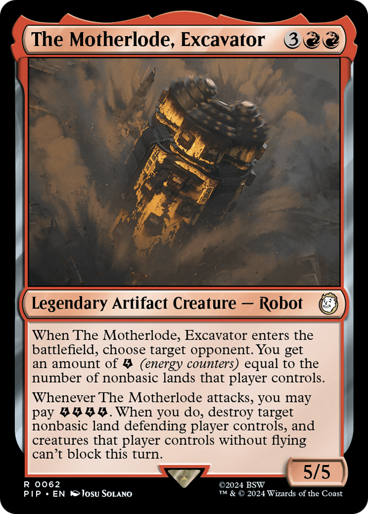 The Motherlode, Excavator - Magic: The Gathering - MoxLand