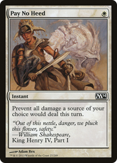 Desconsiderar / Pay No Heed - Magic: The Gathering - MoxLand