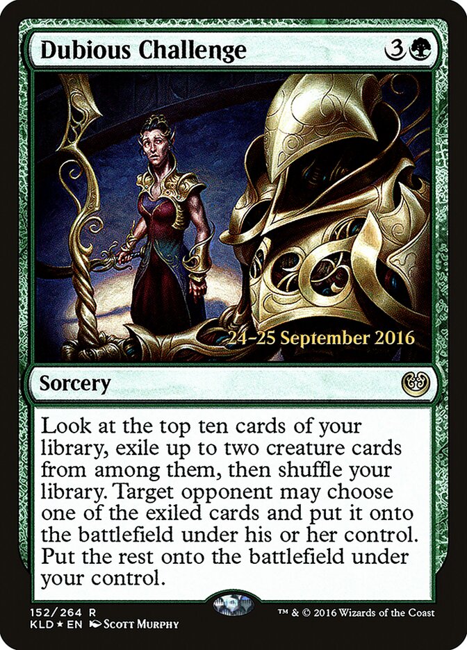 Desafio Dúbio / Dubious Challenge - Magic: The Gathering - MoxLand