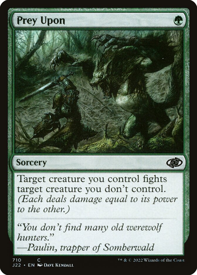 Apresar / Prey Upon - Magic: The Gathering - MoxLand