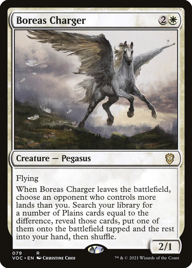Corcel de Bóreas / Boreas Charger - Magic: The Gathering - MoxLand