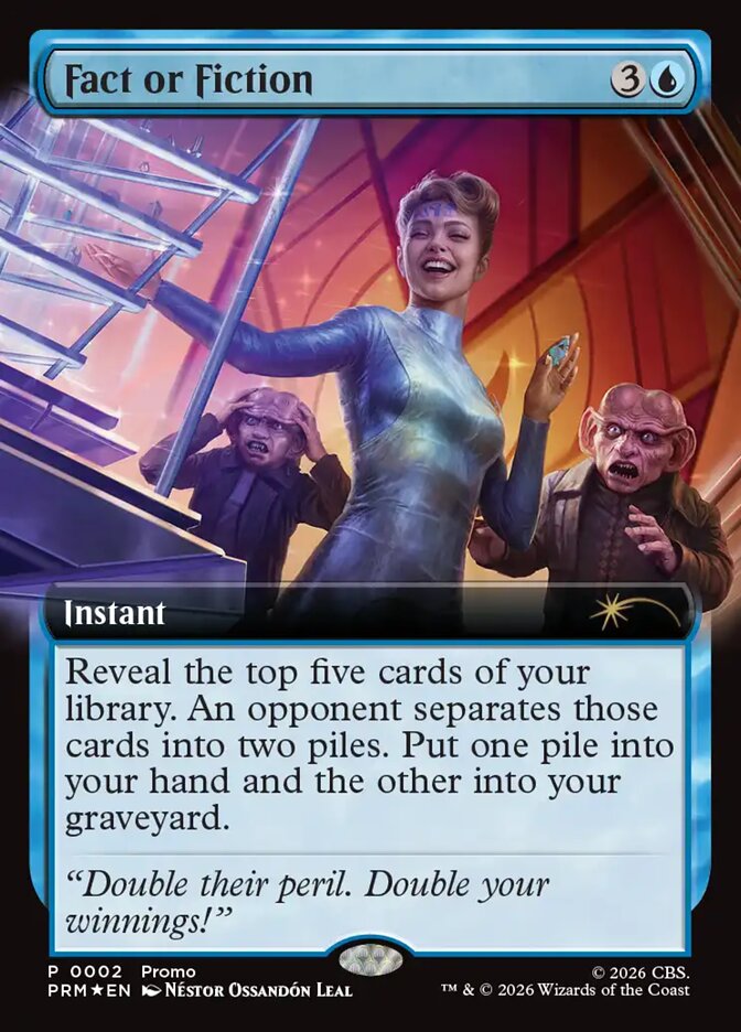 Fato ou Ficção / Fact or Fiction - Magic: The Gathering - MoxLand