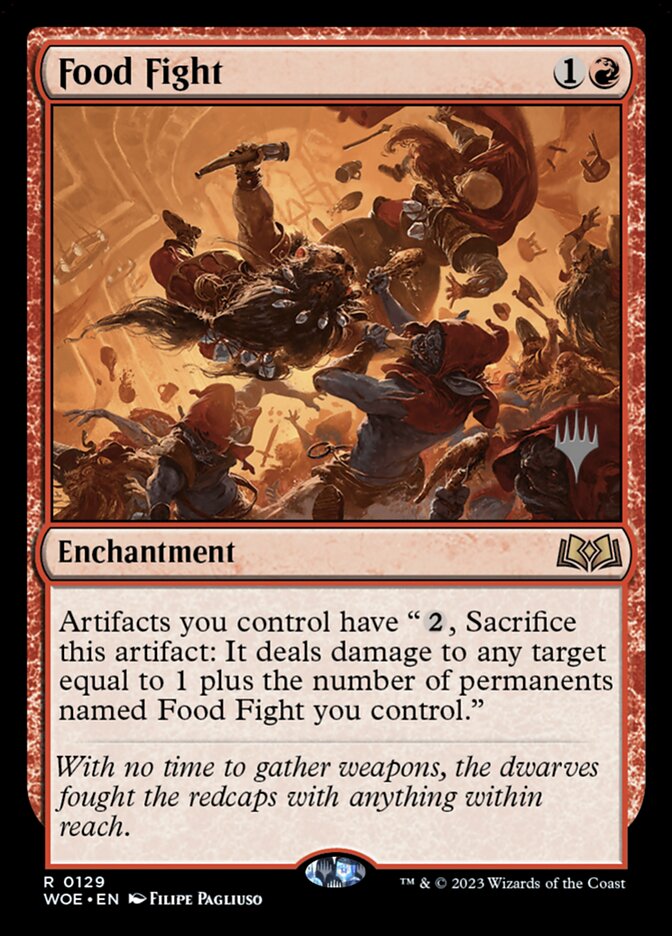 Guerra de Comida / Food Fight - Magic: The Gathering - MoxLand