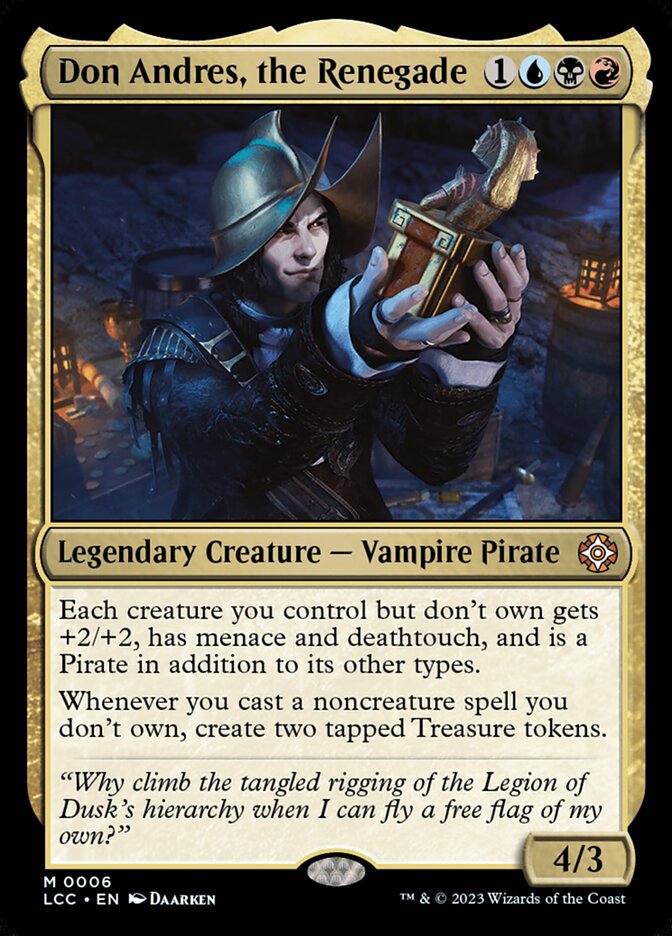 Don Andres, o Renegado / Don Andres, the Renegade - Magic: The Gathering - MoxLand