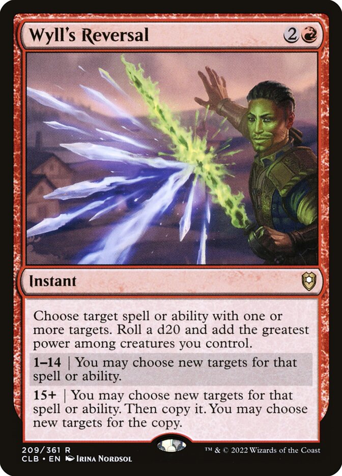 Inversão de Wyll / Wyll's Reversal - Magic: The Gathering - MoxLand
