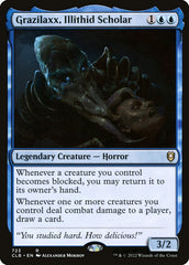 Grazilaxx, Erudito Ilitíde / Grazilaxx, Illithid Scholar - Magic: The Gathering - MoxLand