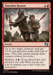 Abandonar a Razão / Abandon Reason - Magic: The Gathering - MoxLand