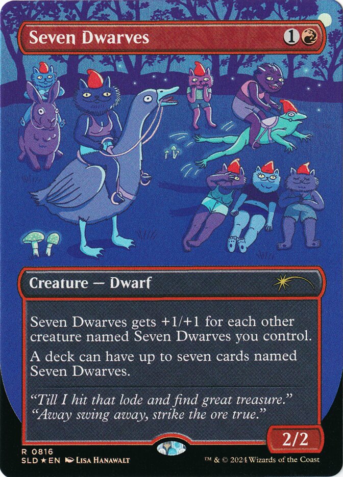 Sete Anões / Seven Dwarves - Magic: The Gathering - MoxLand