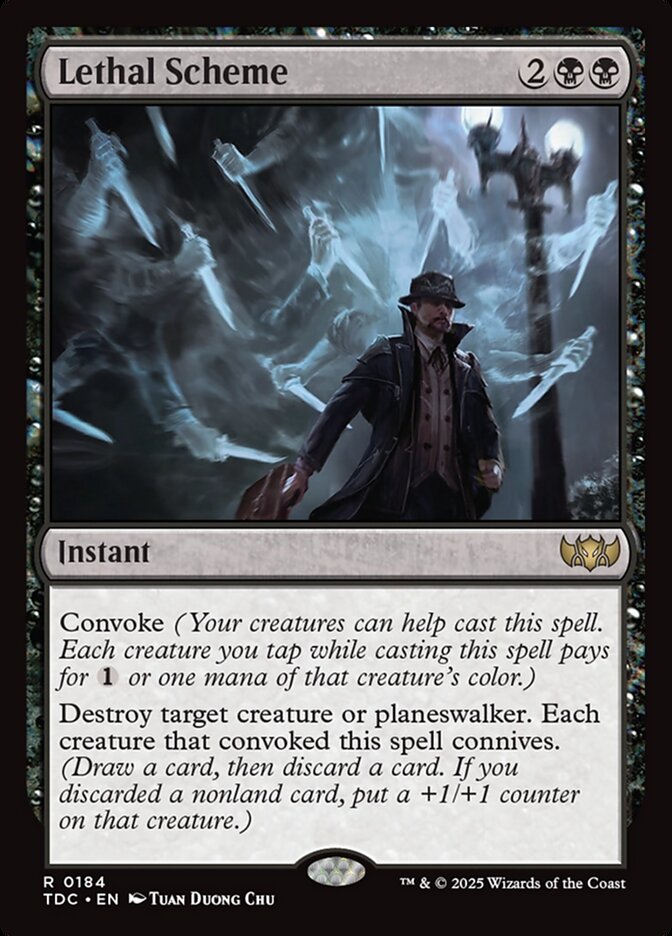 Esquema Letal / Lethal Scheme - Magic: The Gathering - MoxLand