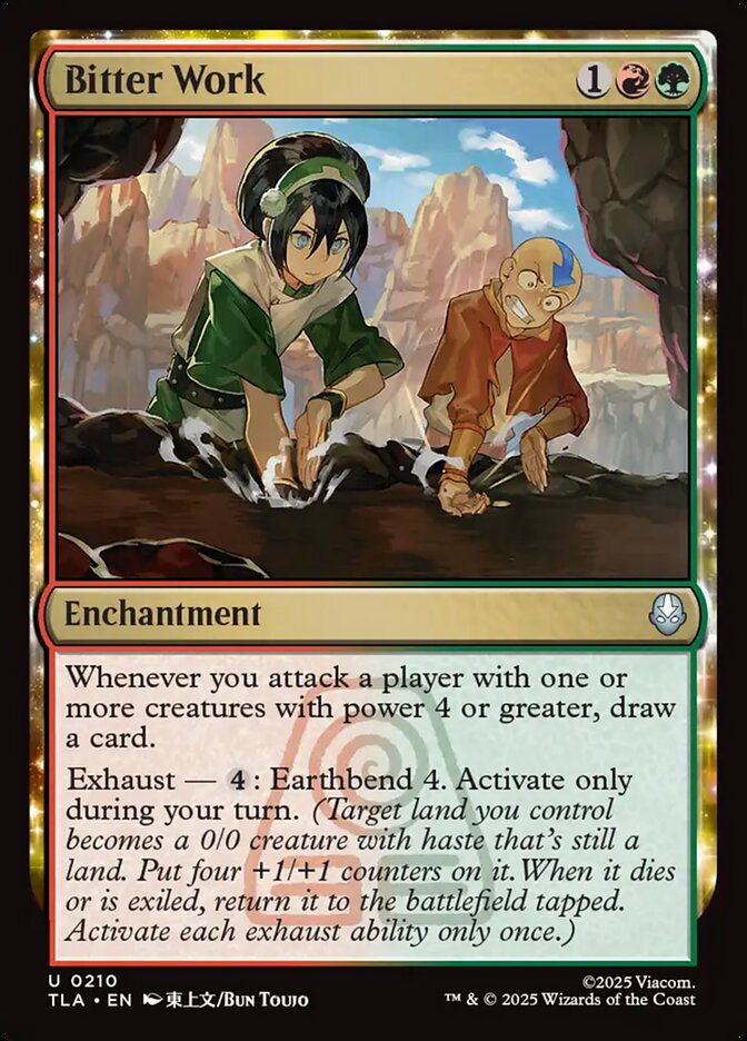 Trabalho Duro / Bitter Work - Magic: The Gathering - MoxLand