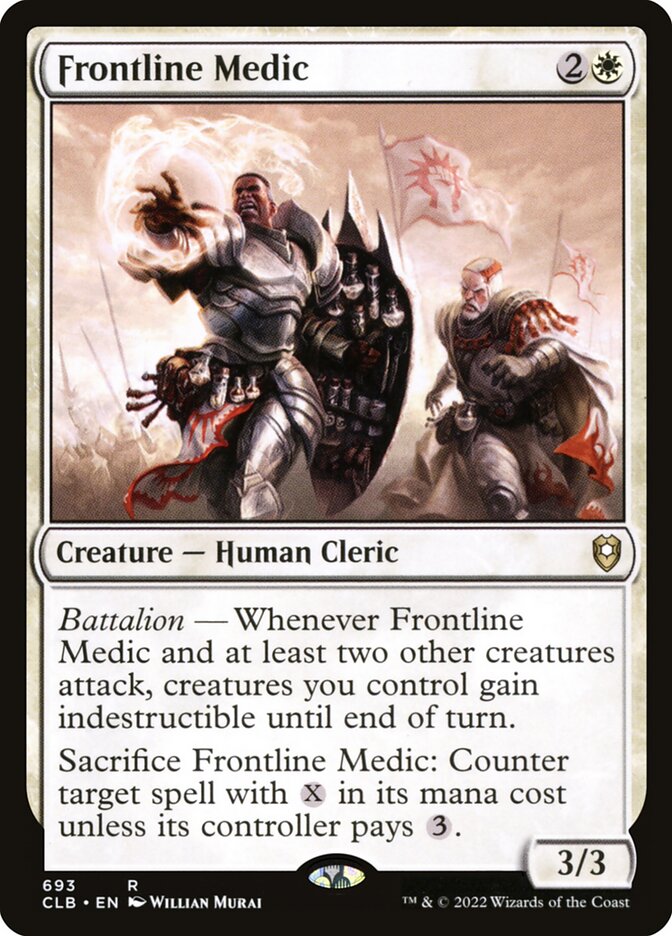 Médico da Linha de Frente / Frontline Medic - Magic: The Gathering - MoxLand