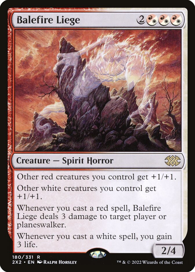 Soberano Pírico / Balefire Liege - Magic: The Gathering - MoxLand