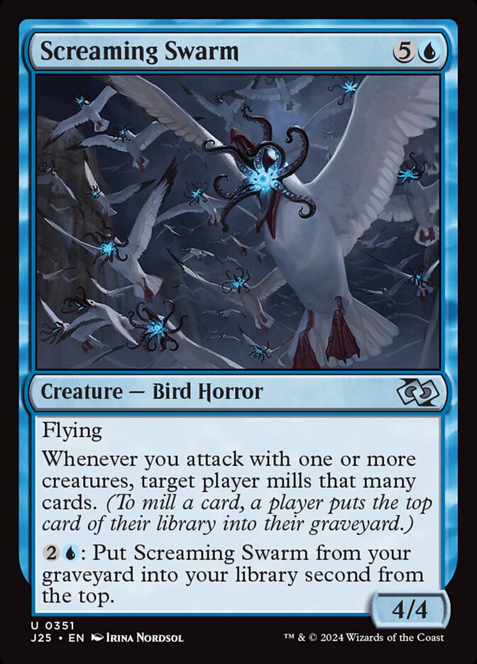 Enxame Estridente / Screaming Swarm - Magic: The Gathering - MoxLand