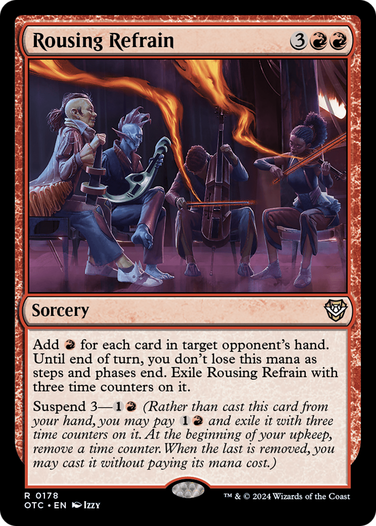 Refrão Estimulante / Rousing Refrain - Magic: The Gathering - MoxLand