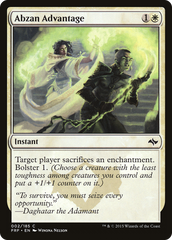 Vantagem Abzan / Abzan Advantage