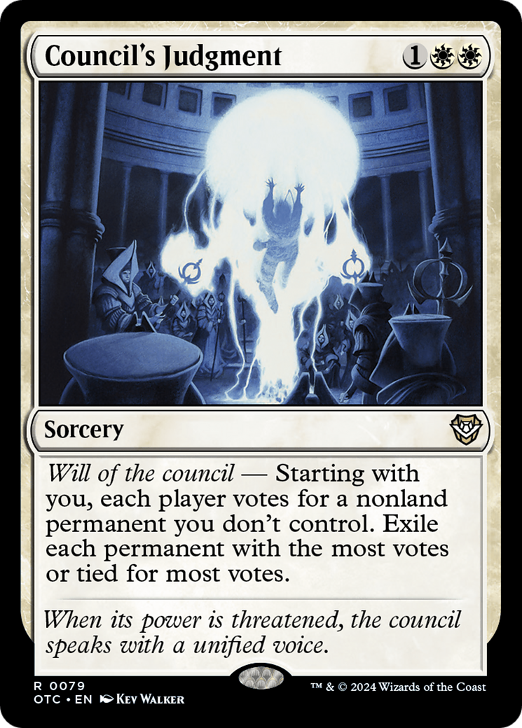 Council's Judgment - Magic: The Gathering - MoxLand