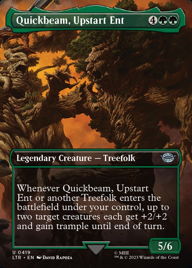 Tronquesperto, Jovem Ent / Quickbeam, Upstart Ent - Magic: The Gathering - MoxLand
