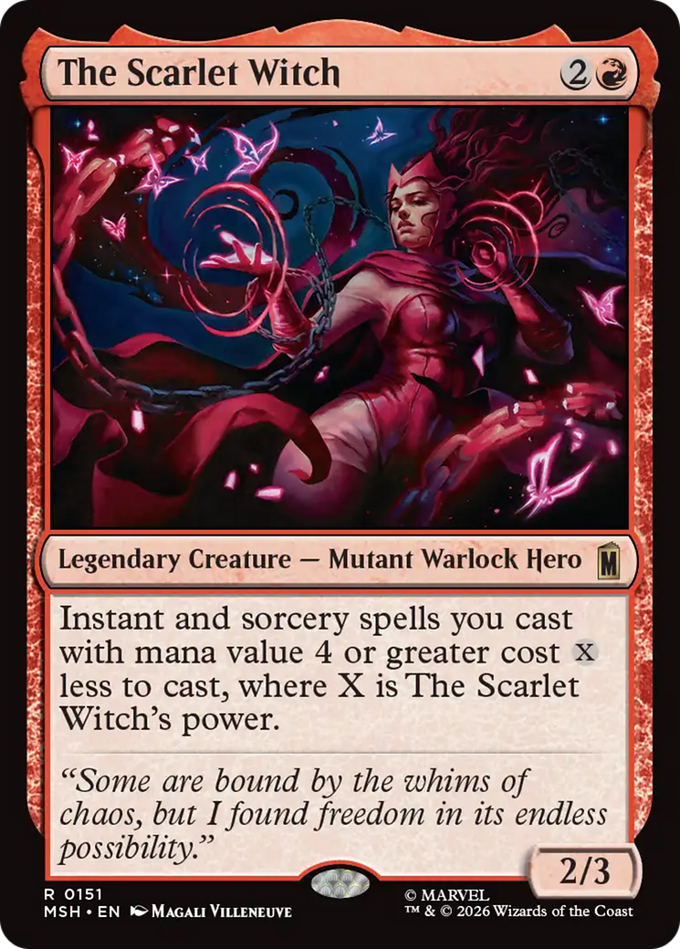 The Scarlet Witch - Magic: The Gathering - MoxLand