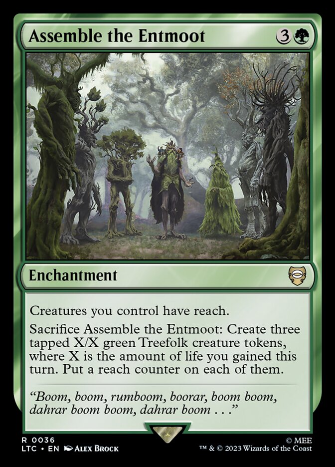 Reunir o Entebate / Assemble the Entmoot - Magic: The Gathering - MoxLand
