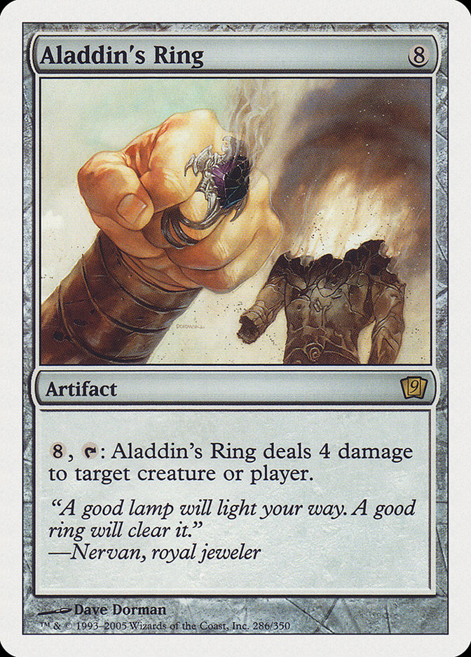 Anel de Aladim / Aladdin's Ring - Magic: The Gathering - MoxLand