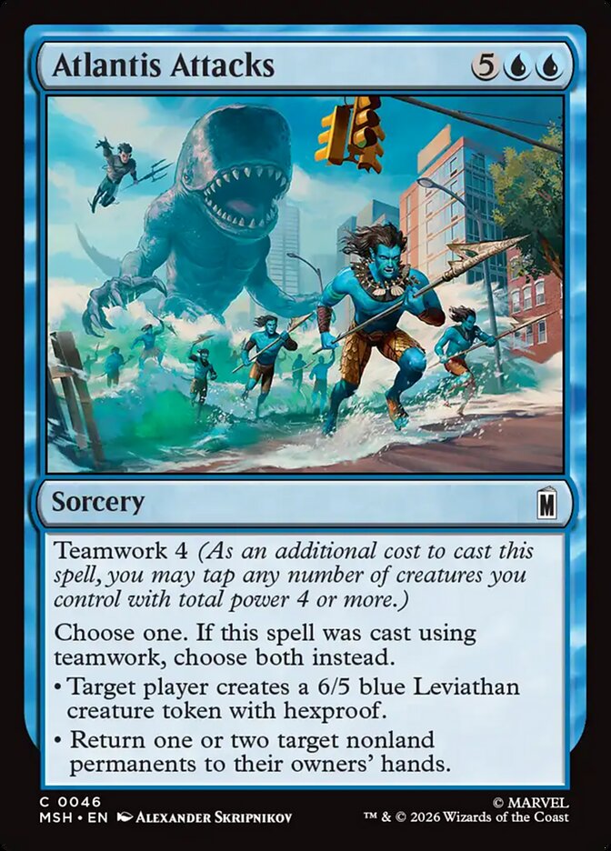 Atlantis Attacks - Magic: The Gathering - MoxLand
