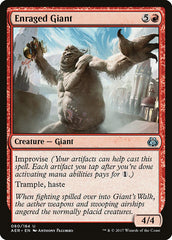 Gigante Enfurecido / Enraged Giant - Magic: The Gathering - MoxLand